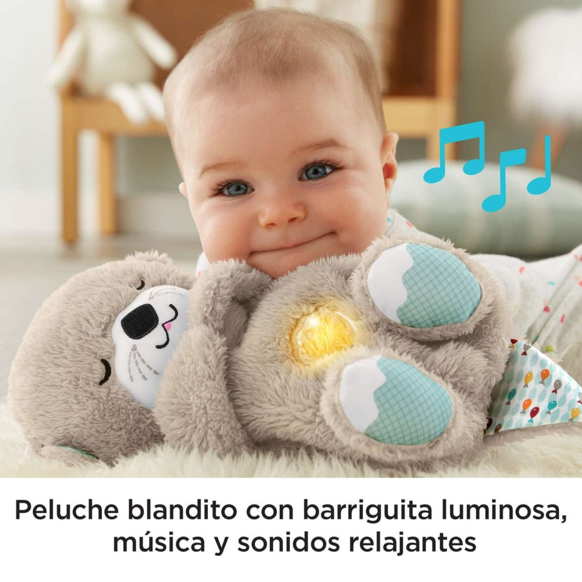 Peluche Nutria Respira Hora De Dormir