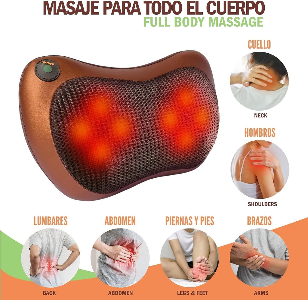MASAJEADOR CON NODOS DE ROTACIÓN 🔥