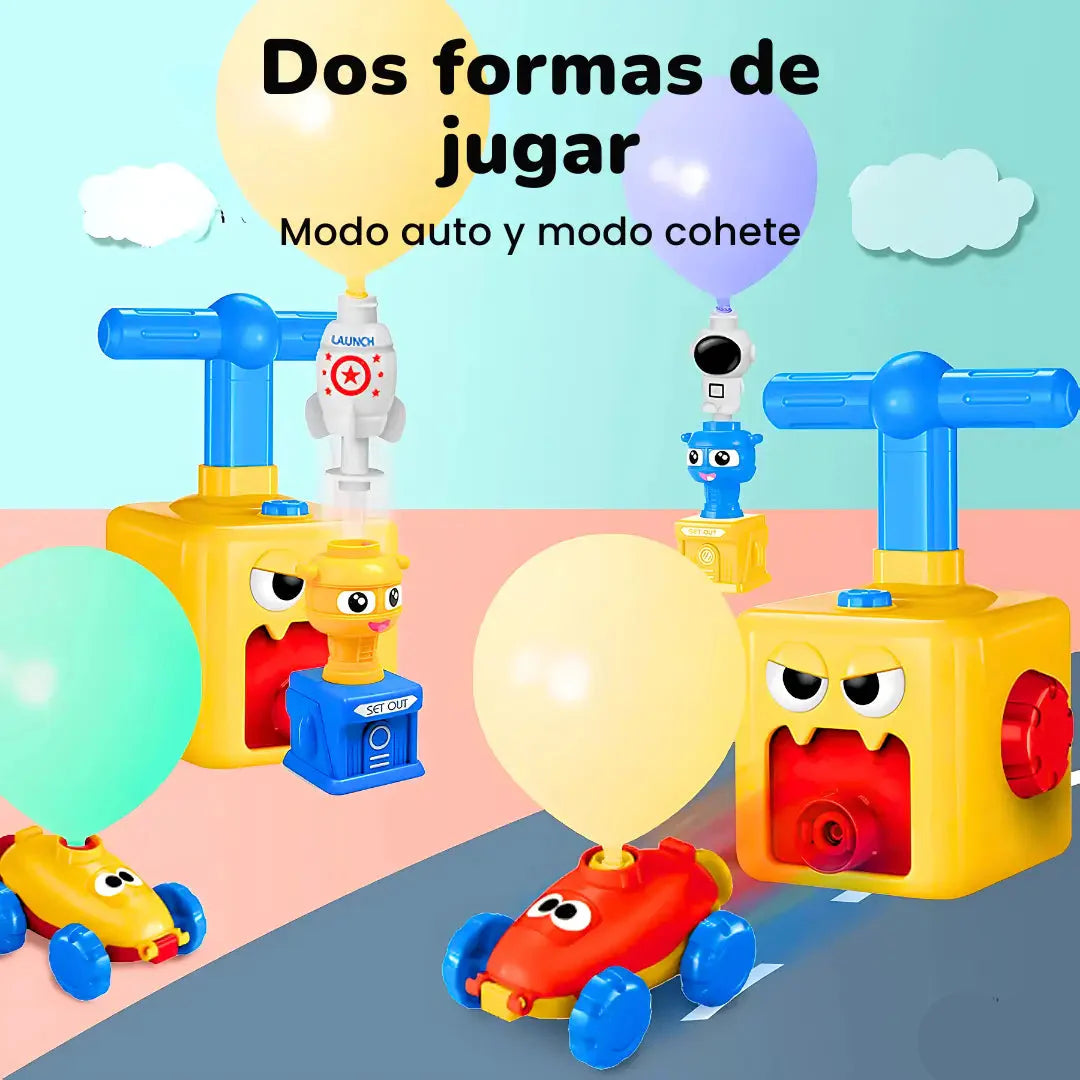 Power Balloon Juguete De Coche