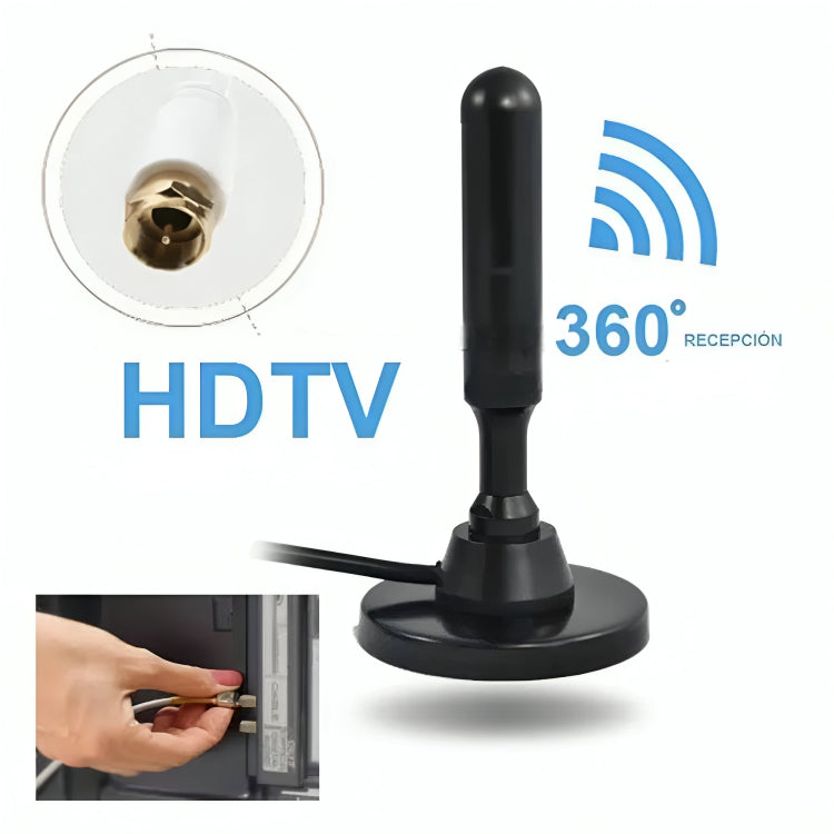 ANTENA HD - Pantalla con estática a canales em HD Grátis
