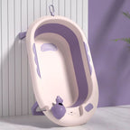 Set Bañera Plegable con Termómetro BabyWhale®