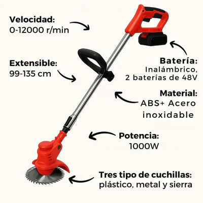 Guadaña TurboBlade™ – con Batería Extra TT + Regalos
