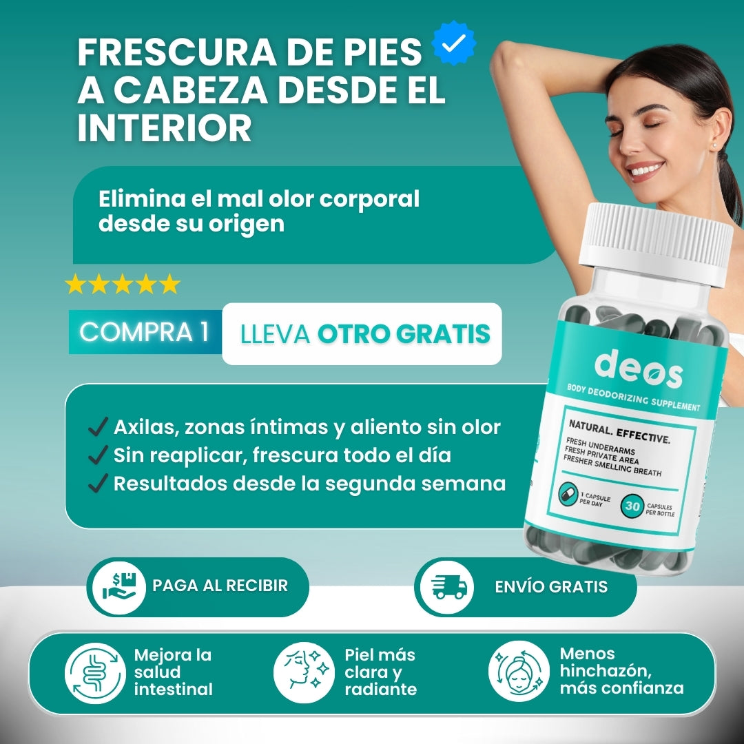 SUPLEMENTO DEOS - 30 CAPSULAS 🔥