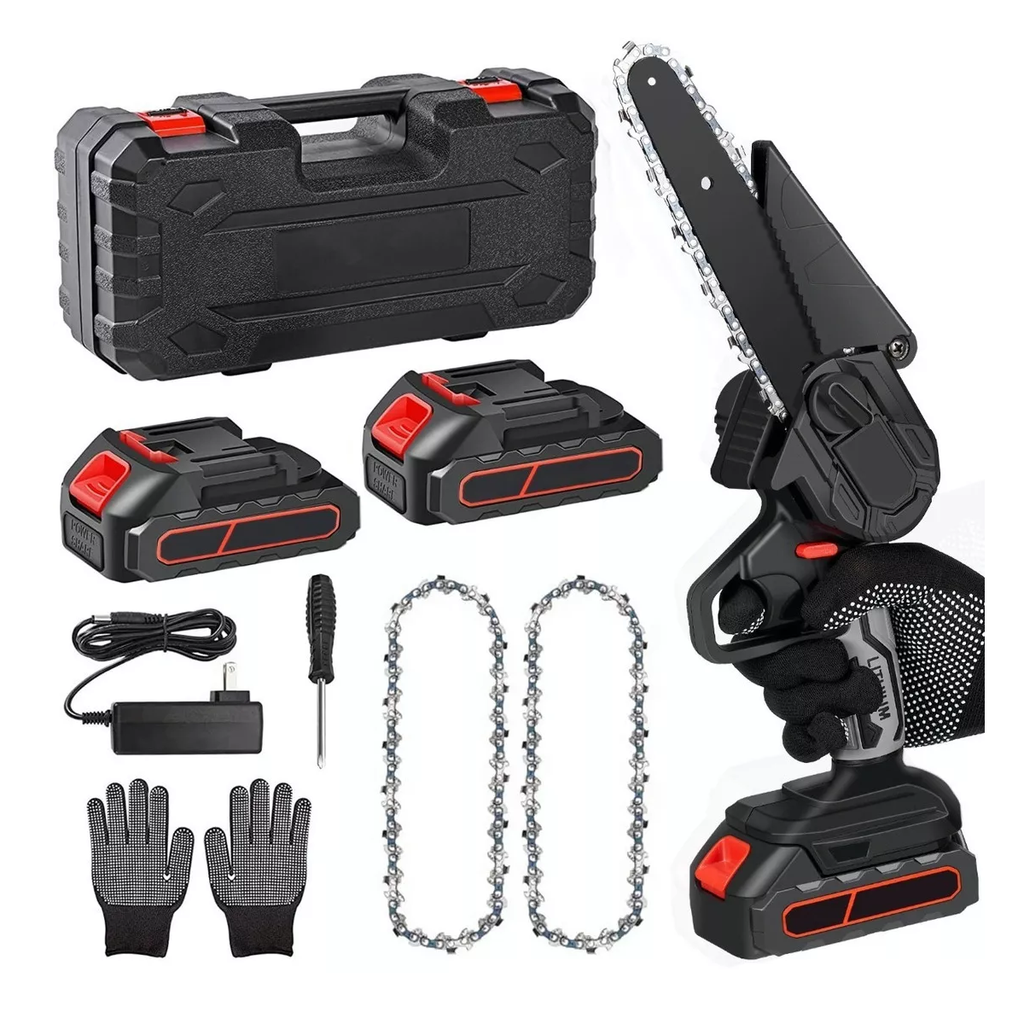 Mini MotoSierra Eléctrica
