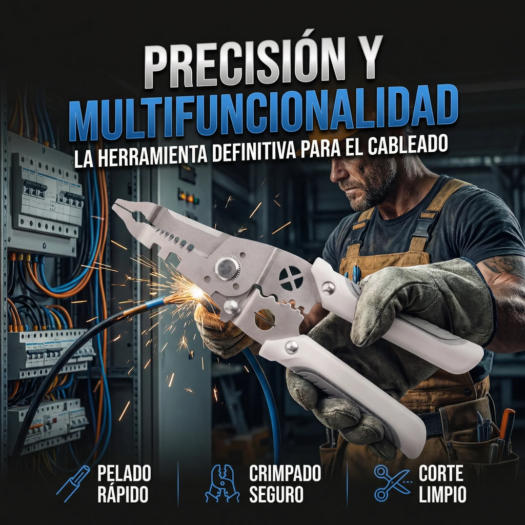 ALICATE PELACABLES MULTIPROPOSITO 🔥