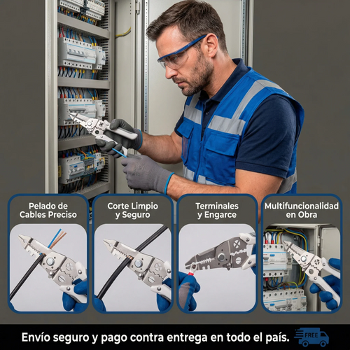 ALICATE PELACABLES MULTIPROPOSITO 🔥